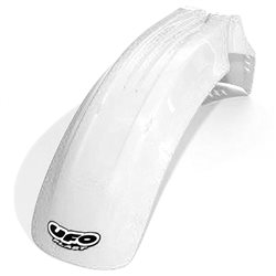 GUARDABARROS DELANTERO UNIVERSAL UFO 500-600 CROSS-ENDURO BLANCO PA01014-041