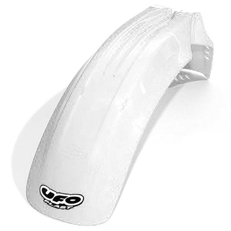 GUARDABARROS DELANTERO UNIVERSAL UFO 500-600 CROSS-ENDURO BLANCO PA01014-041