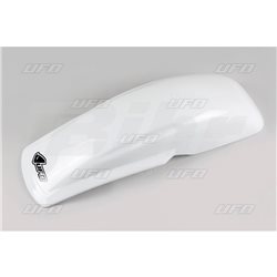 GUARDABARROS TRASERO UNIVERSAL UFO 125-250-500 CROSS-ENDURO BLANCO PP01109-041