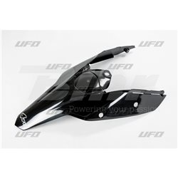 GUARDABARROS TRASERO CON PANELES LATERALES UFO KTM NEGRO KT03094-001