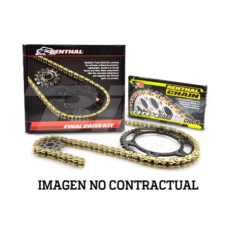 KIT CADENA ALUMINIO RENTHAL 520R1 (13-48-114)