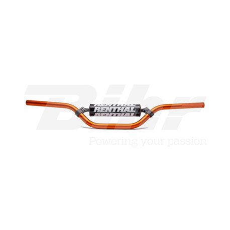 MANILLAR RENTHAL MOTOCROSS SX65 NARANJA CON PROTECTOR NEGRO 823-01-OR-03-219